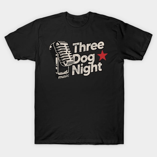 Three Dog Night / Vintage T-Shirt by graptail